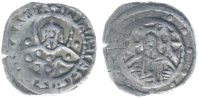 Byzantine Coinage - Johannes VIII Palaeologus (1423-1448) - AR Half Stavraton (Constantinople, 3.32g) - Nimbate bust of Christ facing, raising right h...