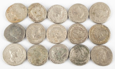 Ancient coins in lots - Roman coinage - A nice lot with Greek Roman AR Tetradrachms, struck ca. first half of the 3rd century AD, several emperors - i...