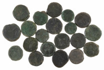 Ancient coins in lots - Roman coinage - A nice lot of AE Roman Republican Asses, type Janus/Galley, in several grades (avg. F/VF), nice starting colle...