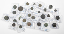 Ancient coins in lots - Roman coinage - A very nice lot Greek (Roman Imperial) bronzes, all with reverse river gods ('Flussgötter'): PHRYGIA Hadrianus...