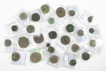 Ancient coins in lots - Roman coinage - A nice collection of small Greek Roman bronzes of Cilicia, several eras and mints: 2 x Gordianus III (AE35 and...