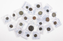 Ancient coins in lots - Roman coinage - An interesting collection of Greek Roman bronzes: PHRYGIA with 3 x Aezanis (3 x Claudius, 2 x Cop. 82 and 1 x ...
