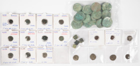 Ancient coins in lots - Miscellaneous coinage - A mixed lot ancient coinage: 10 mainly Celtic small coins incl. Senones, Bellovaci, Suessiones etc., 1...
