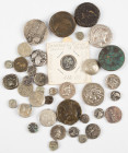 Ancient coins in lots - Miscellaneous coinage - A mixed lot (ancient) (alleged) and in our opinion forgeries of ancient coins, originally in silver an...