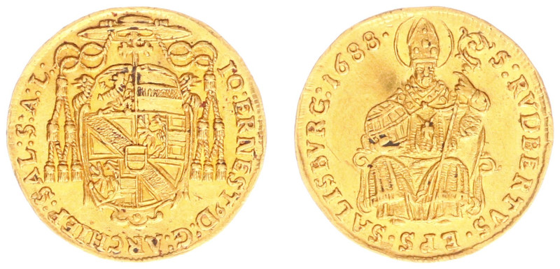 Austria - Salzburg - Johann Ernst Graf von Thun und Hohenstein (1687-1709) - Duc...