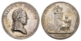Austria - Medals & Tokens - 1789 - Medal 'Victory over the Turks and Belgrade recover' by I. Donner (Julius 2825). Obv. Bust of Emperor Josef II right...