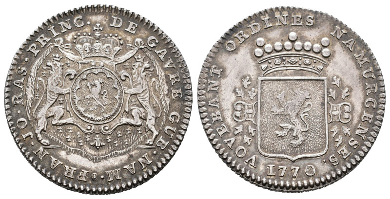 Belgium - Medals & Tokens - 1770 - Namen, medal ('jeton') 'Inauguration du gouve...