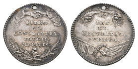 Belgium - Medals & Tokens - ND (1791) - Austrian Netherlands 'Decoration to reward volunteers who participated in the repression of the Brabant revolu...