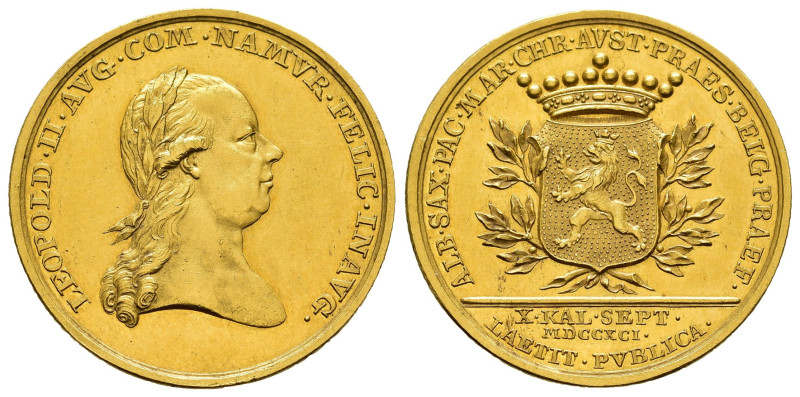 Belgium - Medals & Tokens - 1791 - Namen, medal ('jeton') 'Inauguration de Leopo...