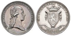 Belgium - Medals & Tokens - 1792 - Namen, medal ('jeton') 'Inauguration de François II comme Comte de Namur' by T. van Berckel (Kenis 304) - Obv. Bust...