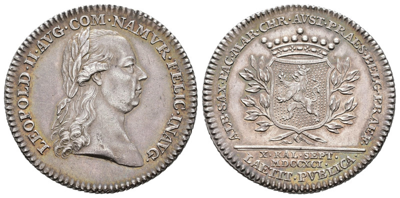 Belgium - Medals & Tokens - 1793 - Namen, medal ('jeton') 'Inauguration du gouve...