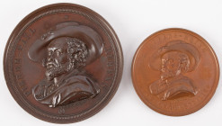 Belgium - Medals & Tokens - 1840 - Medal 'Onthulling standbeeld P.P. Rubens' by L.J. Hart (Forrer II.433) - Obv. Portrait of Rubens en trois quarts in...
