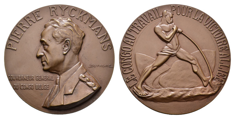 Belgian Congo - Medals & Tokens - 1950 - Medal 'Pierre Ryckmans Gouverneur Génér...