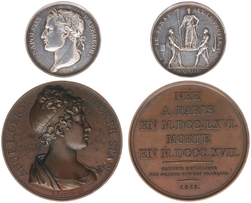 France - Medals, Tokens & Jetons - 1804 - Medal 'Coronation of Napoleon' by Andr...