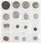 Coins world in boxes - Arabian Empires - Lot with appr. 17 coins, mainly Mahmud II (1808-39) incl. Algeria 1/6 budju AH1245, 1/8 budju AH1237 & AH1244...