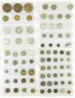 Coins world in boxes - Belgium - Box with Belgian coins starting from 1934, in album sheets, incl. silver