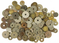 Coins world in boxes - British West Africa - Attractive lot with coins British West Africa