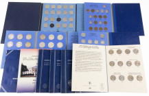 Coins world in boxes - Canada - Box with Canadian coins starting from 19th century, collected in Whitman folders, with silver
