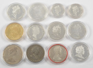 Coins world in boxes - Cook Islands - Small lot with Cook Islands commemorative coins, all nautical themed. In total 12 pcs.