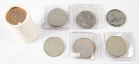 Coins world in boxes - Cyprus - Box with 32x 500 Mils 1981 (World Food Day, KM51) in UNC a.w. an original roll with 25 pcs. (high catalogue value)