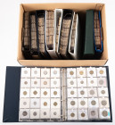 Coins world in big boxes - cannot be shipped - Miscellaneous - Moving box with collection World coins (letter C) incl. Colombia, Croatia, Canada, Cuba...