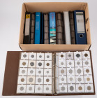 Coins world in big boxes - cannot be shipped - Miscellaneous - Moving box with collection World coins starting from 1764 (P-R-S-T) incl. Russia, Rwand...