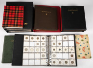 Coins world in big boxes - cannot be shipped - Miscellaneous - Box with 10 albums World coins incl. Poland, Portugal, Romania, Sweden, Switzerland, It...