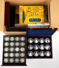 Coins world in big boxes - cannot be shipped - Miscellaneous - Moving box with World coins, medals and Euro sets incl. Netherlands, Germany, France, I...