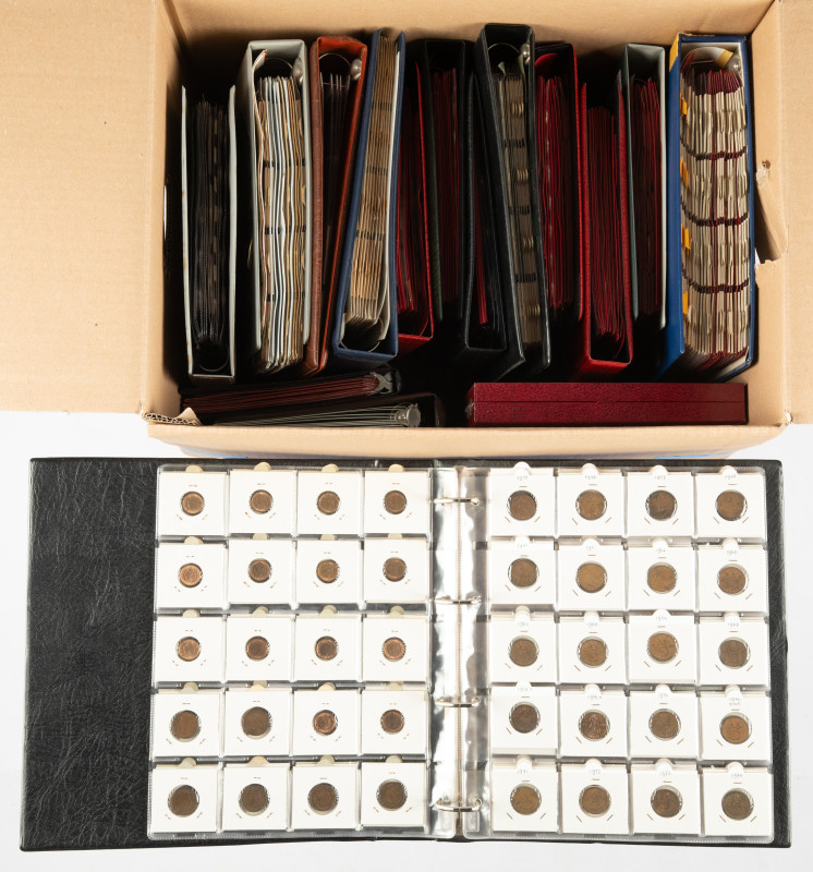 Coins world in big boxes - cannot be shipped - Miscellaneous - Moving box with W...