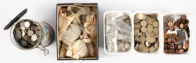 Coins world in big boxes - cannot be shipped - Kilos - Box with approx. 17 Kg coins Belgium and Italy