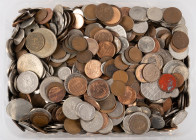 Coins world in big boxes - cannot be shipped - Kilos - Box with approx. 10 Kg. Coins Netherlands