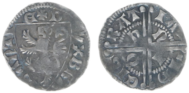 Hertogdom Brabant - Jan I (1268-1294) - Esterlin or Sterling ND (after 1277) Bru...