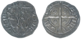 Hertogdom Brabant - Jan I (1268-1294) - Esterlin or Sterling ND (after 1288) Bonn (DW 266 / Vanhoudt G 201/202 variant with flowers instead of leaves)...