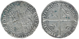 Hertogdom Brabant - Jan IV van Brabant (1415-1427) - Dubbele Groot or Tuin ND (1419) Maastricht (DW 444 / VdCh. 14.10 / Vanhoudt G 349) – 2.71 gram – ...