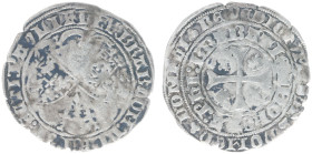 Hertogdom Brabant - Philippe de Saint-Pol régent de Brabant (1420-1422) - Dubbele Groot Drielander ND Walem (DW 452 / Vanhoudt G 358) – 2.41 gram – Ob...