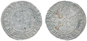 Hertogdom Brabant / Antwerpen - Maria van Bourgondië (1477-1482) - Groot 1480 Antwerpen (vGH 41-1 / Lev II-47 / Vanhoudt 57 R1) – 1.81 gram – Obv. Lar...