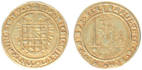 Hertogdom Brabant / Antwerpen - Karel V (1506-1555) - Florin d'Or Karolus or Gouden Karolusgulden ND (1521-1545) (Delm. 101 / vGH 185-1a / Vanhoudt 22...
