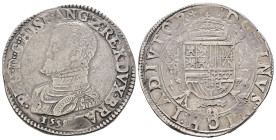 Hertogdom Brabant / Maastricht - Philips II (1555-1598) - Philipsdaalder 1558 mm. Star, Maastricht (CNM 2.07.9 / Delm. 21 R1 / vGH 210-2c / Vanhoudt 2...