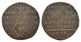 Hertogdom Brabant / Maastricht - Stad Maastricht belegerd door de Spanjaarden olv. Alexander Farnese (1579) - Siege coinage - 12 Stuivers 1579 (emissi...