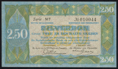 Banknotes Netherlands - 2½ Gulden 1918 Silver certificate / Zilverbon (Mev. 12-4 / AV 10.7 / PL13.d / P. 20) - 1.10.1927 - UNC (ex collection Toele)