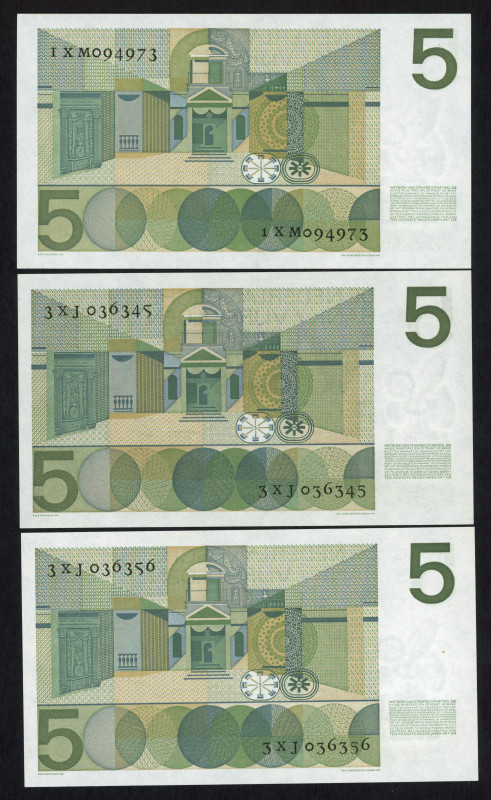 Banknotes Netherlands - 5 Gulden 1966 Vondel I (Mev. 23-1b / AV 18.1d.2 / PL22.c...