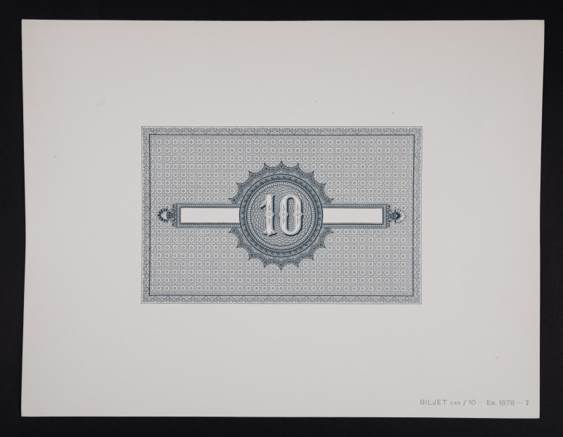 Banknotes Netherlands - 10 Gulden 1878 Convertible Treasury note / Muntbiljet (M...