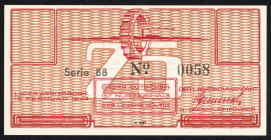 Banknotes Netherlands - Concentratiekampgeld - Westerbork - Westerbork - 25 Cent 1944 Westerbork serie BB No. 0058 (T/J 403.02 / PL1230.2.a1) - no wmk...