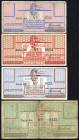 Banknotes Netherlands - Concentratiekampgeld - Westerbork - Westerbork - 10, 25, 50 + 100 Cent 1944 (T/J. 403.1-403.04 / PL1230.1-4) - Total 4 pcs. in...