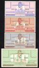 Banknotes Netherlands - Concentratiekampgeld - Westerbork - Westerbork - 10, 25, 50 + 100 Cent 1944 (T/J. 403.1-403.04 / PL1230.1-4) - Total 4 pcs. in...