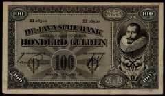 Banknotes Netherlands Oversea - Nederlands-Indië - 100 Gulden 16 maart 1927 J.P. Coen (P. 73b / Mev. 136b / PLNI22.5b2) - VF
