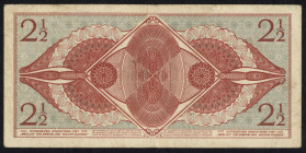 Banknotes Netherlands Oversea - Nederlands Nieuw Guinea - 2½ Gulden 2.1.1950 Juliana (P. 5 / PLNG1.2) - #EL 028107 - a.VF (ex collection Vinkenborg)