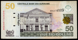 Banknotes Netherlands Oversea - Suriname - 50 dollars 1 april 2006 (P. 160c / PLSD2.4.a3) - scarce date - F/VF