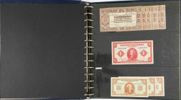Banknotes Netherlands and Oversea in albums - Netherlands - High quality collection including 1-1945, 1-1949 #BQE, 2½-1945, 5-1966, zeeuws meisje #XA,...