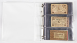 Banknotes Netherlands and Oversea in albums - Netherlands - Dutch collection aw. 1 Gulden 1916, 2½ Gulden 1922, 2½ Gulden 1949 #AAG, 5 Gulden 1944, 5 ...